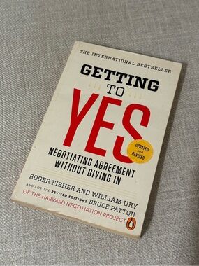 Book Getting to Yes Paperback Book